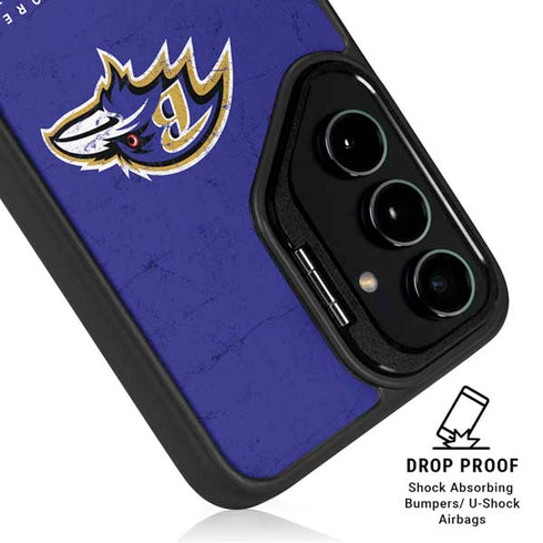 NFL Baltimore Ravens Distressed Galaxy S24 FE Kickstand Case
